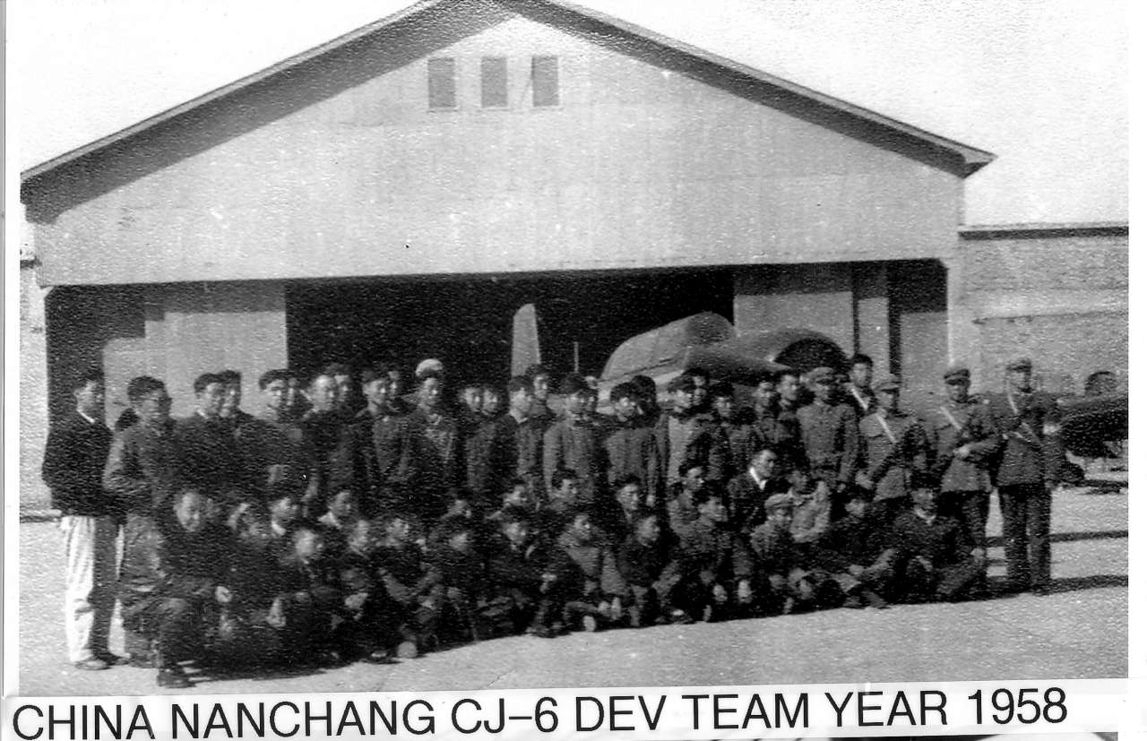 China Nanchang CJ-6 Development Team  Year of 1958