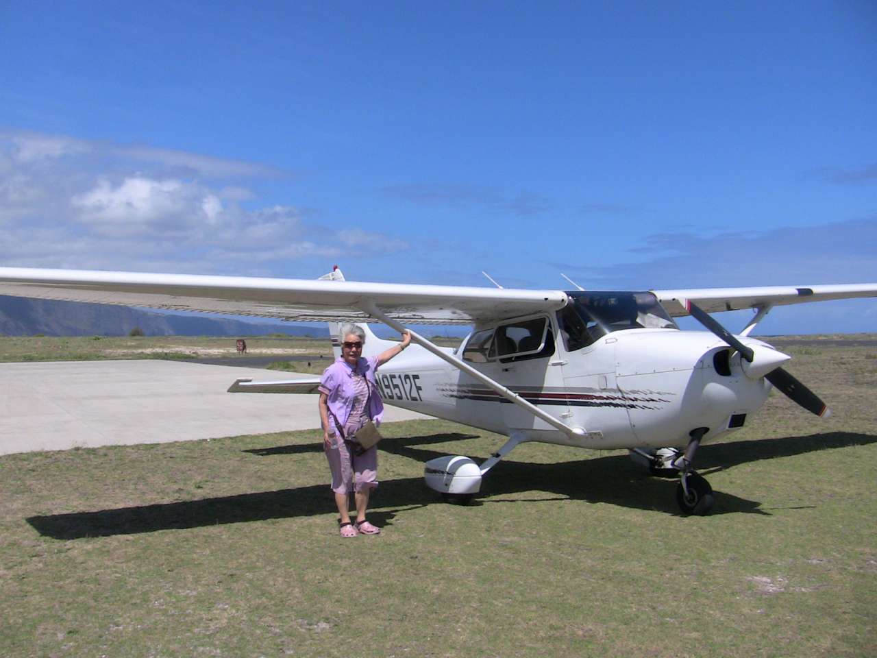 Kalaupapa Airport (PHLU) at Molokai island
