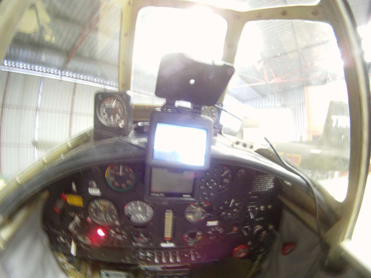 cockpit LCD display