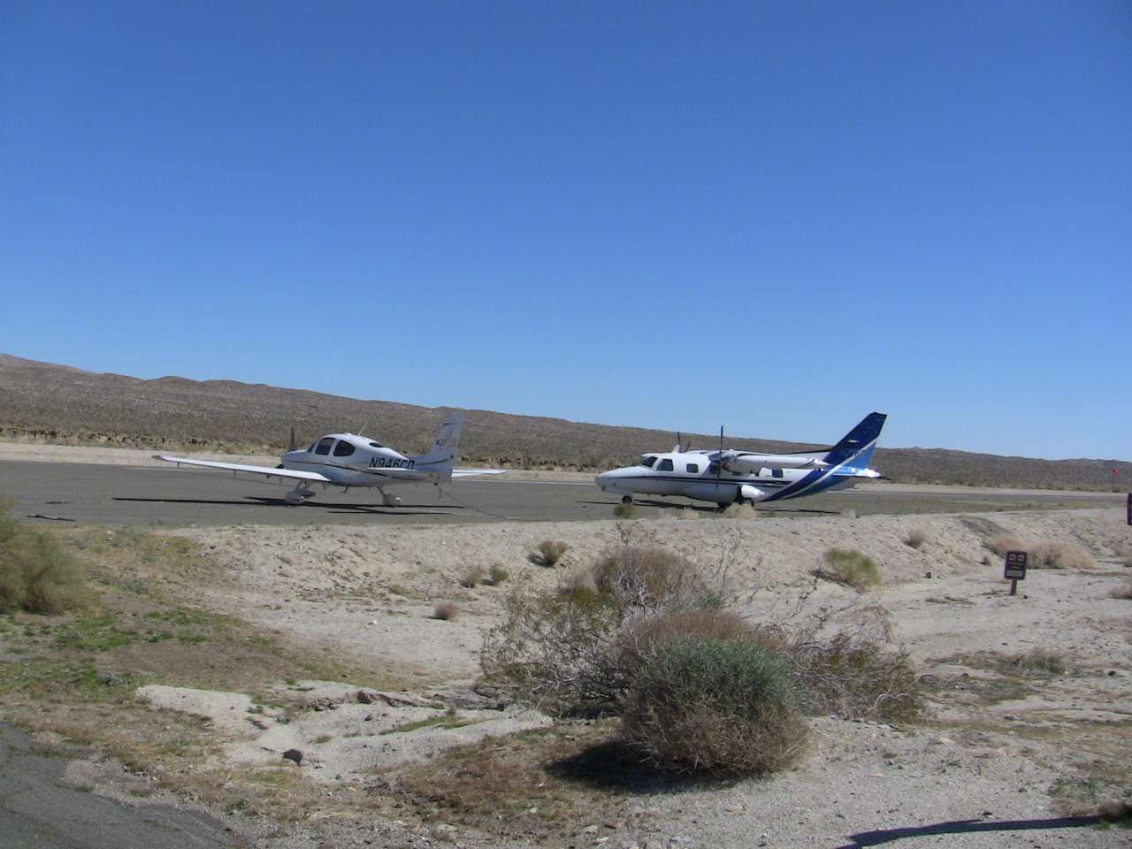 Only 2 planes come for the bath