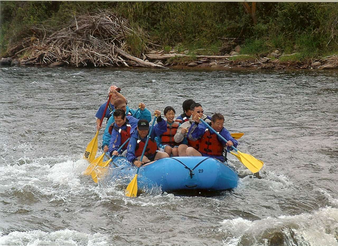 White water rafting