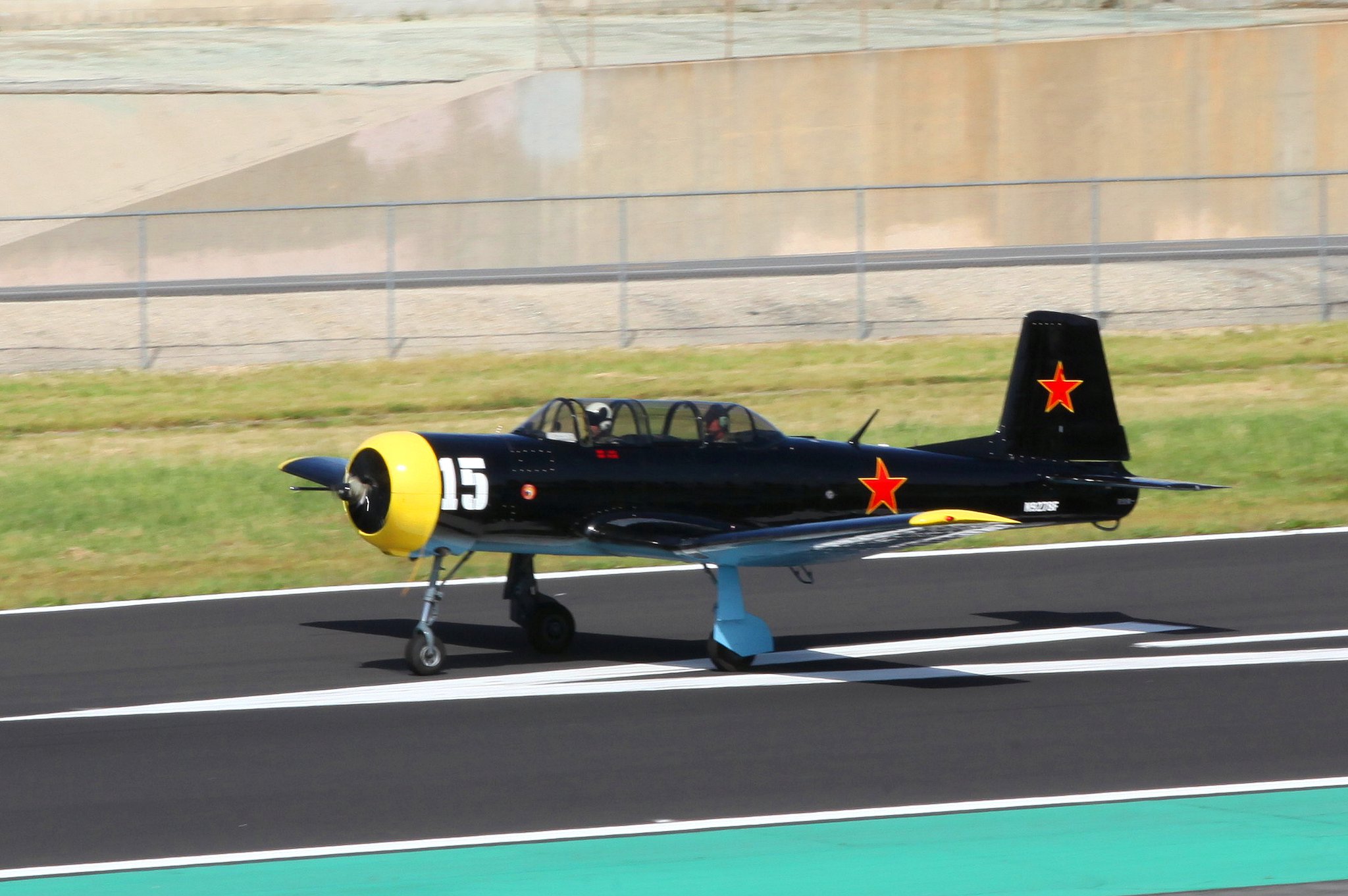 Tiger 2 on runway