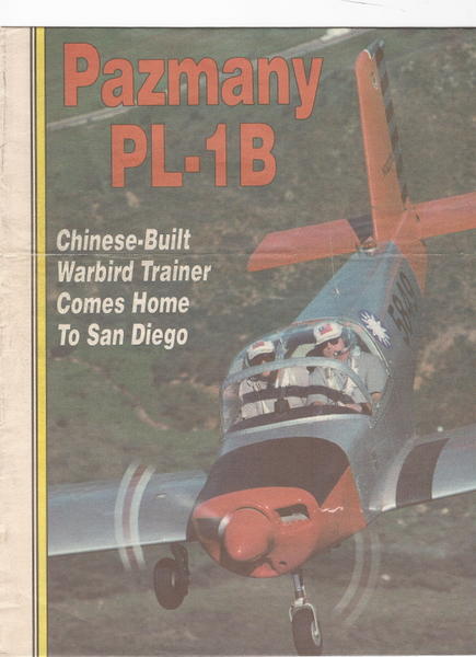 Pazmany_PL-1B_Chinese-Build_Warbird