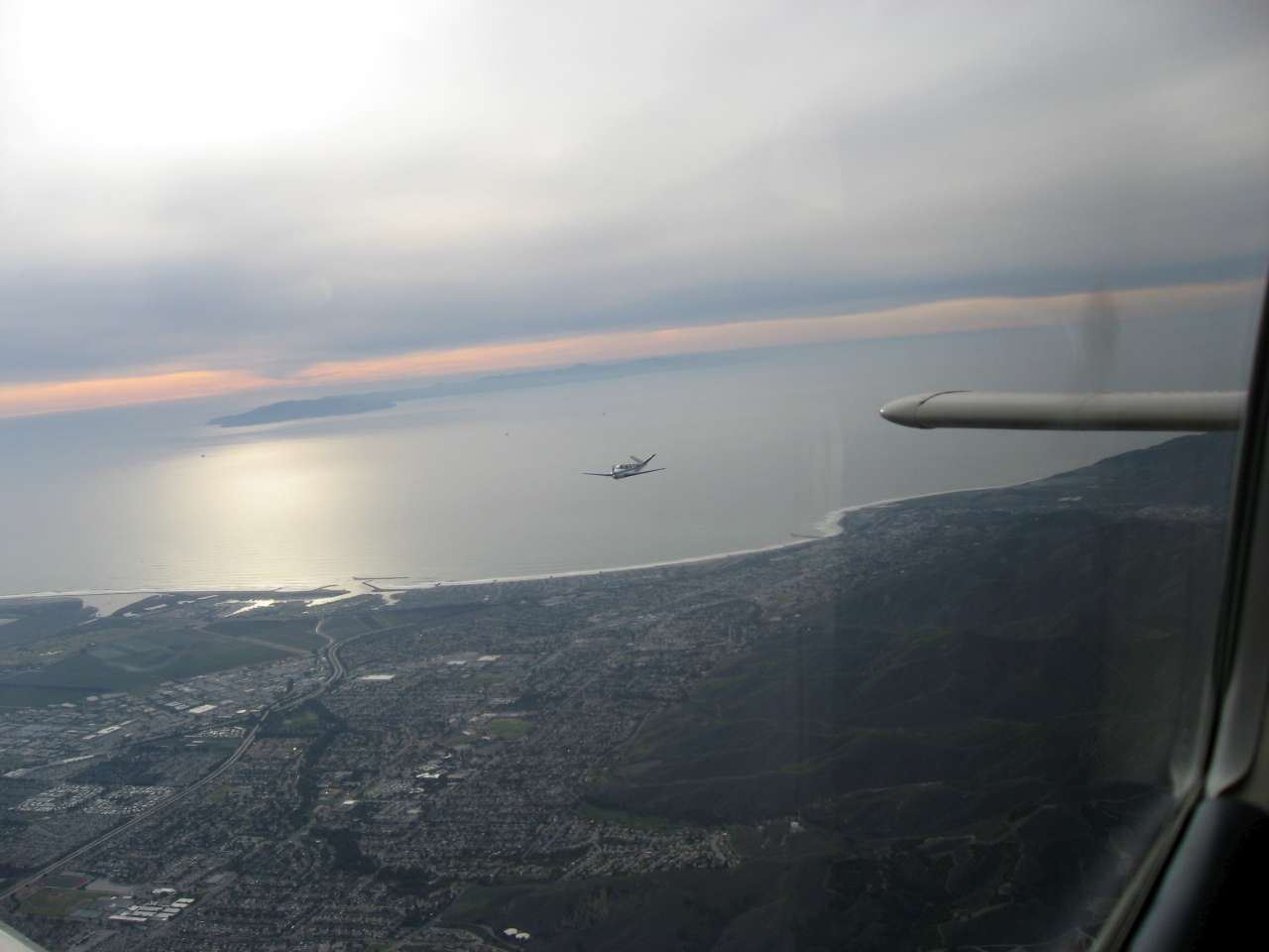 N7947K over Oxnard